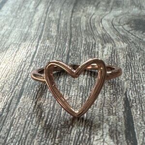 Rose Gold Heart Ring